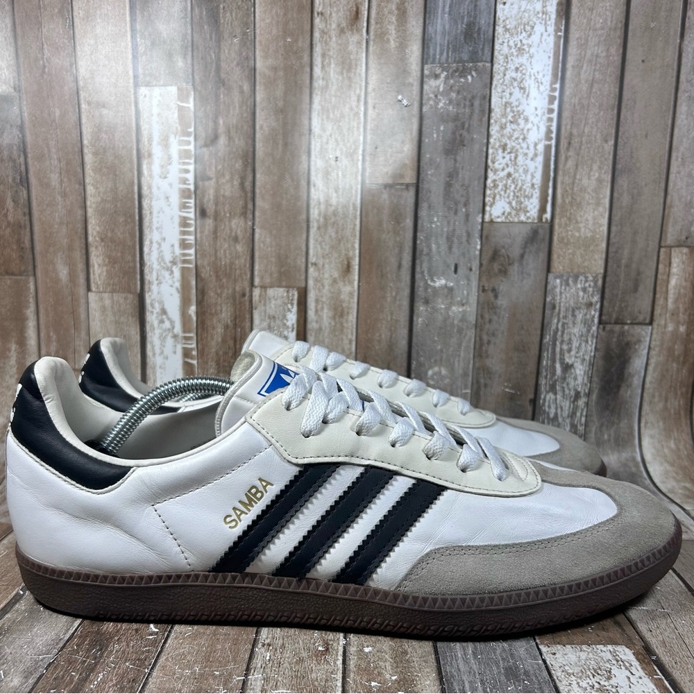 adidas Samba White Black Gold Men’s Sneakers
